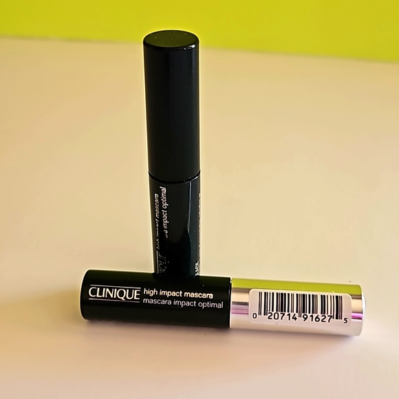 NWT Clinique black high impact mascara minis .14 oz each - Picture 1 of 4